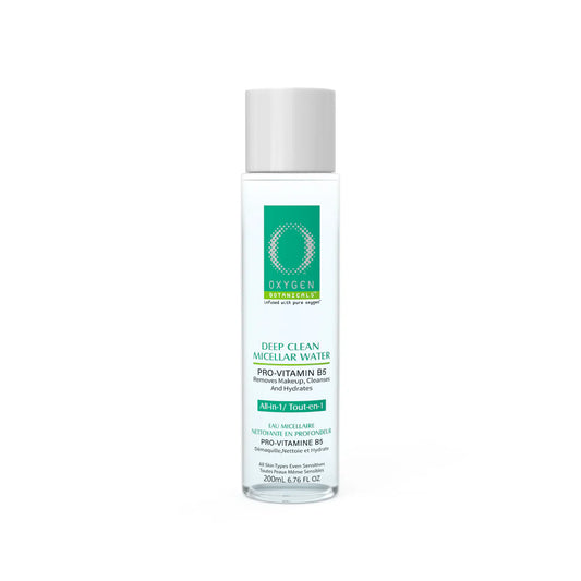 Oxygen Botanicals - Deep Clean Micellar Water with Pro-Vitamin B5