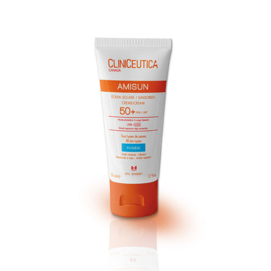 CLINICEUTICA - Amisun Invisible (Mineral Sun Protection Cream SPF 50+) - 50 ML