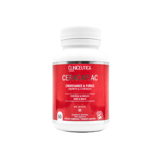 CLINICEUTICA - Ceracap AC Hair And Nails ( Hair Loss) - 60 Caps