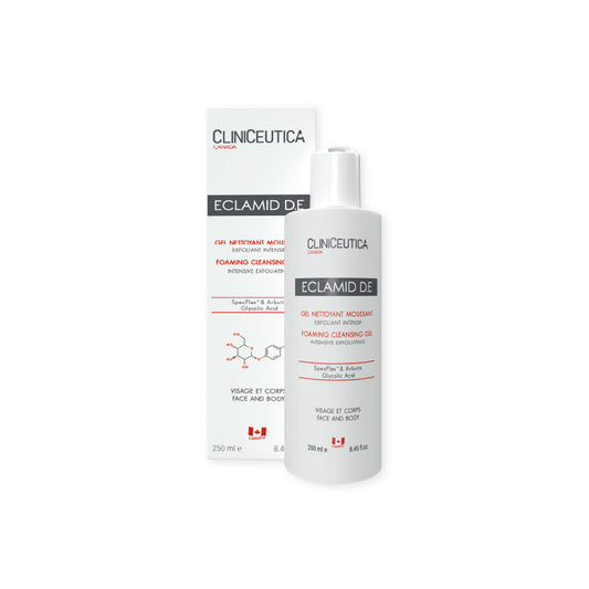 Cliniceutica - Eclamid D.E Foaming Cleansing Gel Intensive Exfoliating Face And Body 250 Ml